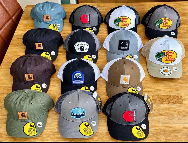 Carhartt And Bass Pro Shops Caps image 1