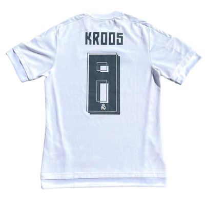 Real Madrid 2015/2016 Home Shirt Toni Kroos Name on Back 1