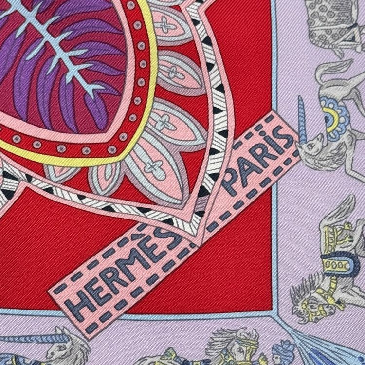 Foulard Carré 90 “Le Jardin De La Maharani” image 4