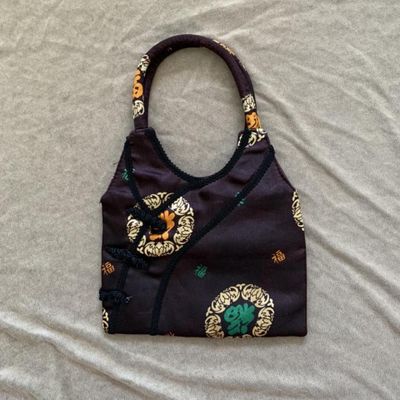 Y2K Embroidered Chinese Pattern Mini Bag
