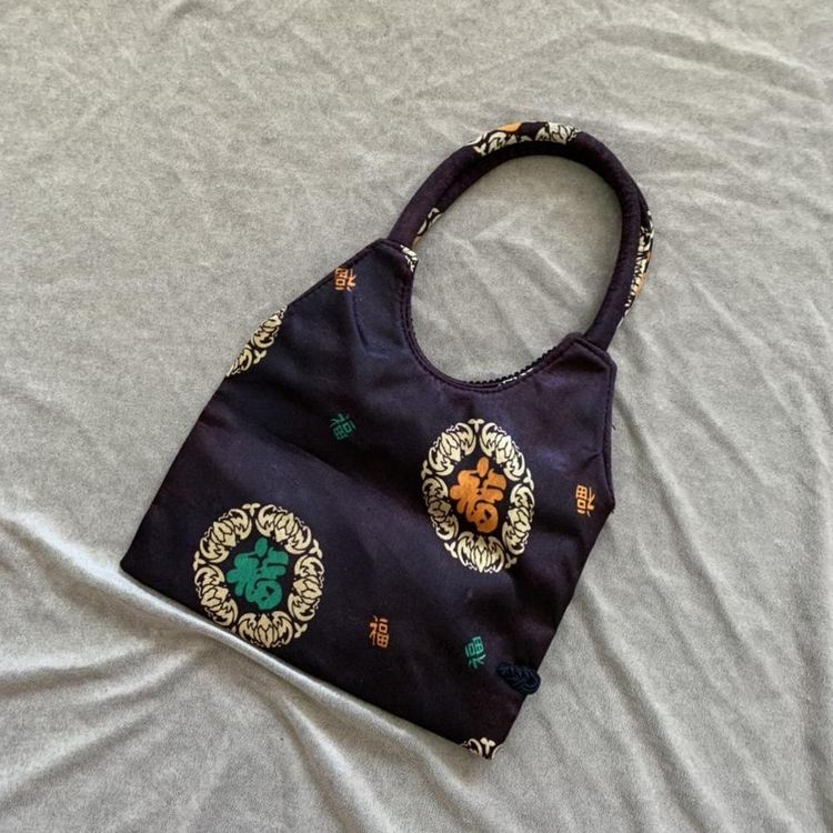 Y2K Embroidered Chinese Pattern Mini Bag imagen 2