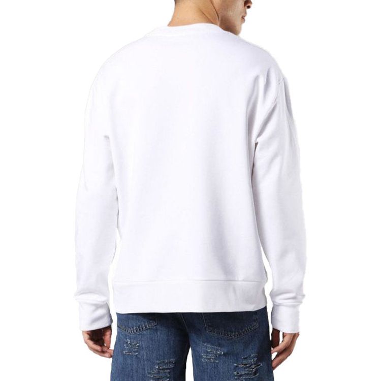 DIESEL S BAY SC FELPA Mens Sweatshirt Crew Neck Sweater Pullover Work Casual Top 4