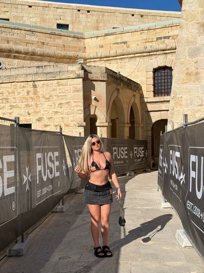 Double Black Distressed Denim Set