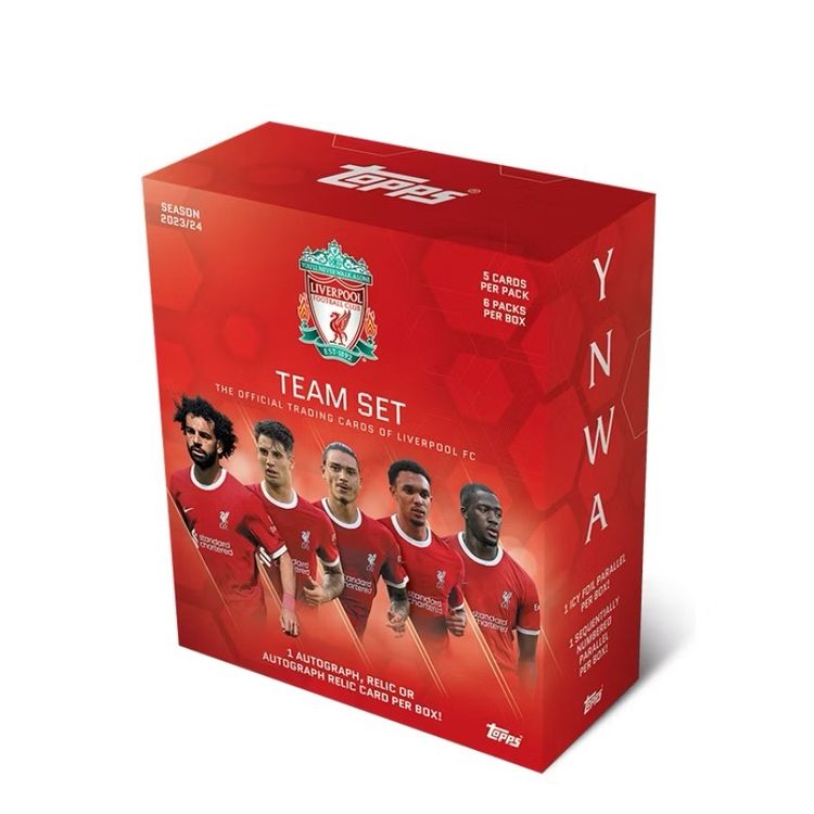 Topps Liverpool Fc Team Set Trading Cards product image