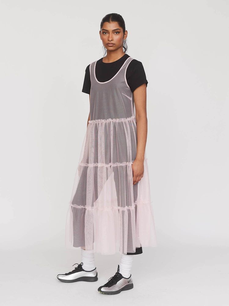 Other Lazy Oaf - Pink Tulle Chuck On Dress - Pink product image