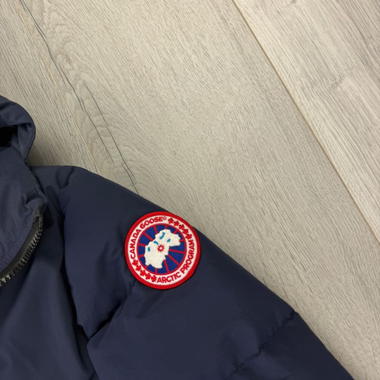 Canada Goose Men’s Blue Padded Hybridge Down Jacket - XL imagen 4