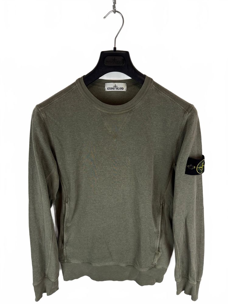 Felpa grigia con tascone Stone Island - Taglia S