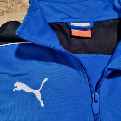 Puma Sport Lifestyle Track Zipper Jacket SV Arminia - Size S - Blue Black 2