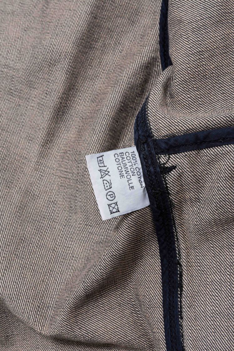 Dior Homme Coated Black Denim Blouson Jacket image 13