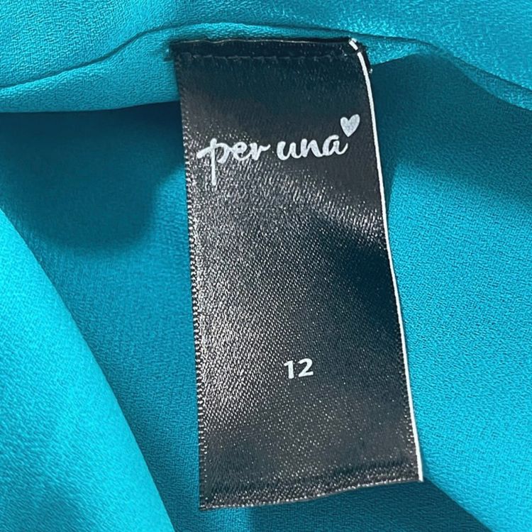 Immagine di Per Una Blue Patterned Sleeveless Top 5
