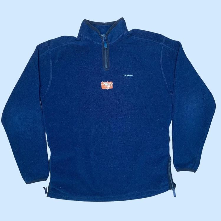 Nike Vintage Nike embroidered 1/4 zip fleece product image