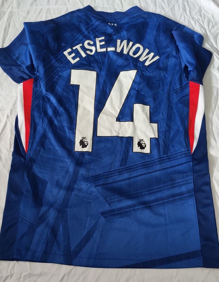 LOT42 Nike Chelsea Football MISPERINT-ESTE-WOW Club Blue Jersey image 2