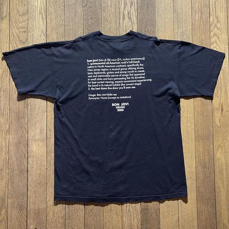 2000 Bon Jovi Crush Tour T-Shirt image 4