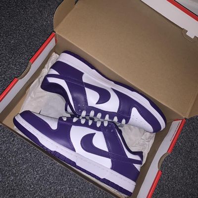 Nike dunk court purple. 4
