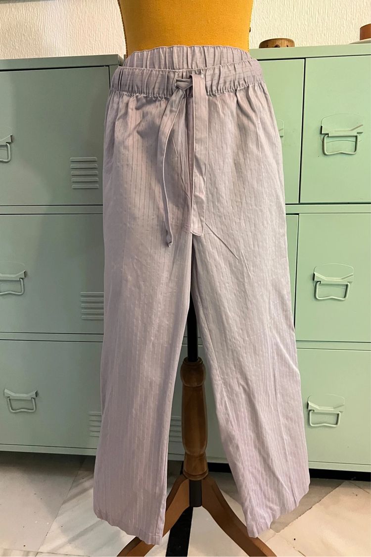 Esprit Elegant Grey Striped 100% Cotton Lounge Pants – Pajama / Loungewear – New No Tags 49€ imagen 4