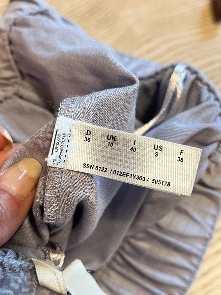 Esprit Elegant Grey Striped 100% Cotton Lounge Pants – Pajama / Loungewear – New No Tags 49€ imagen 8