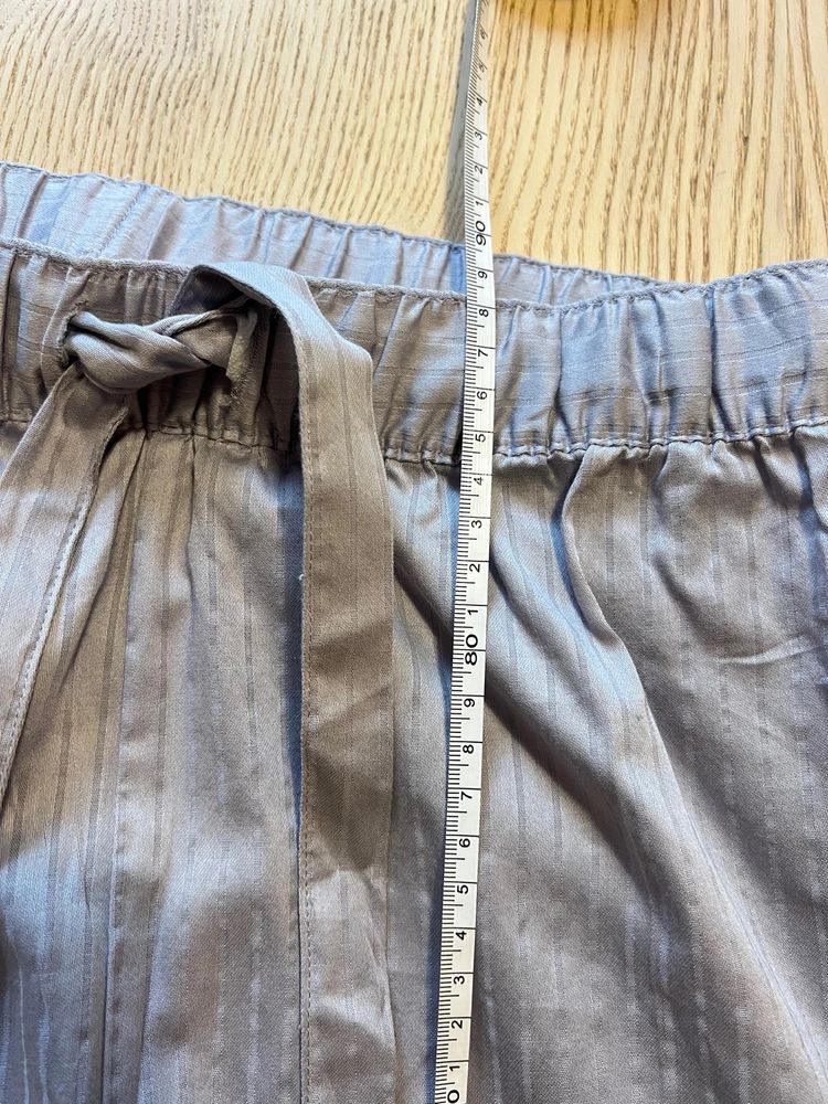 Esprit Elegant Grey Striped 100% Cotton Lounge Pants – Pajama / Loungewear – New No Tags 49€ imagen 6