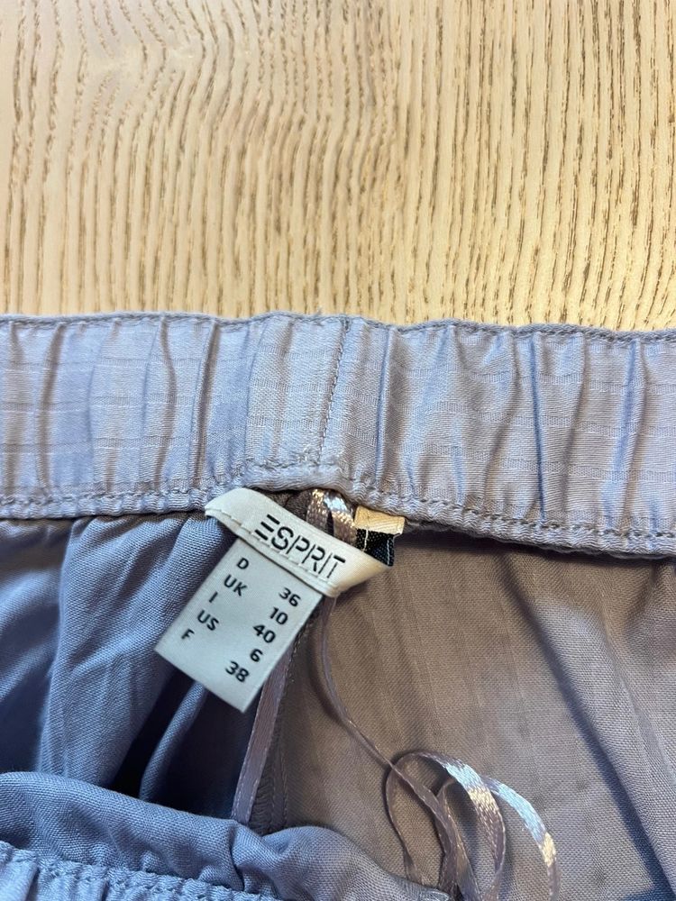 Esprit Elegant Grey Striped 100% Cotton Lounge Pants – Pajama / Loungewear – New No Tags 49€ imagen 3