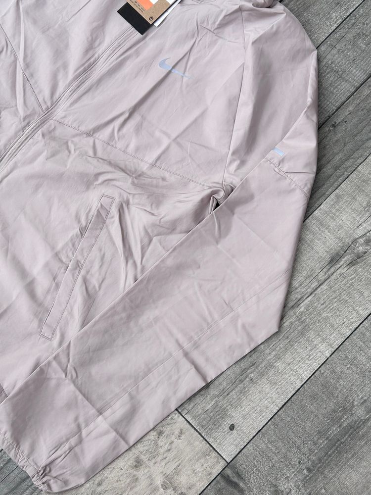 Nike Repel Hooded Miler Windbreaker Jacket - ‘Moon Particle’ - Size Small  6
