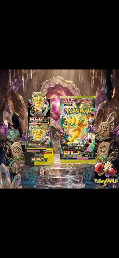 Jpn Pokemon Mega dream booster pack