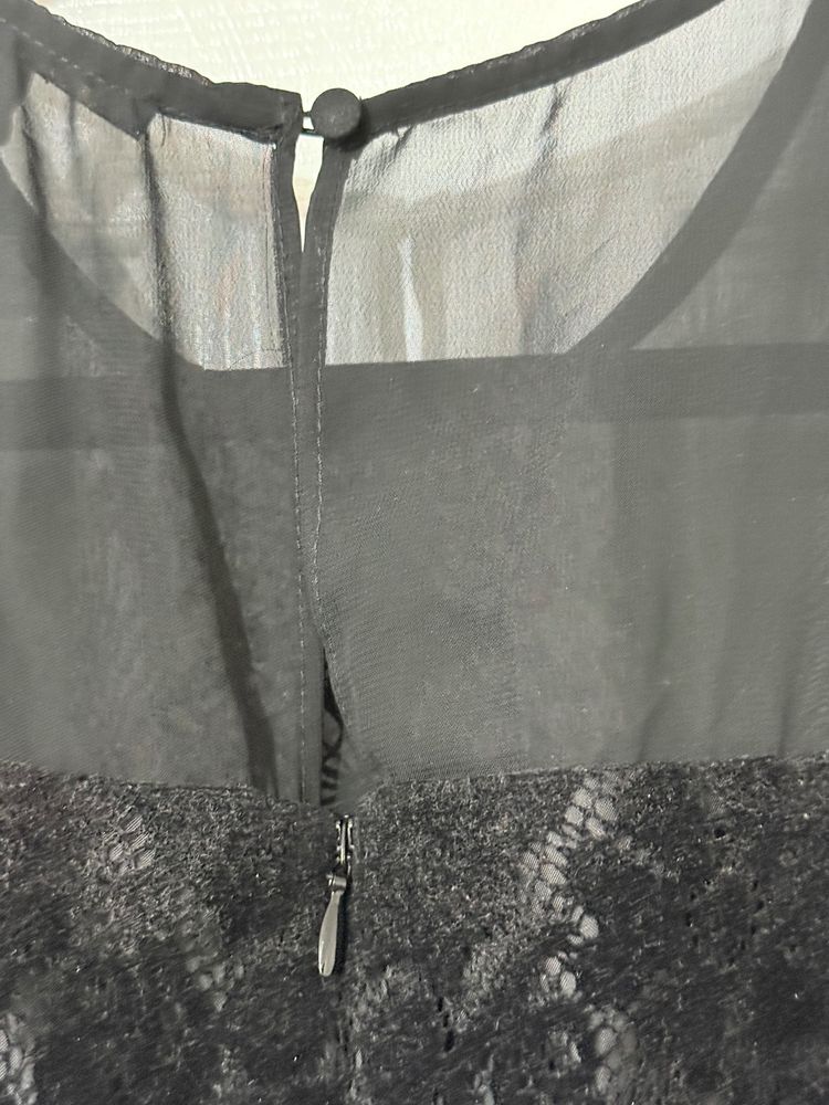 Next Black Lace Dress image 7