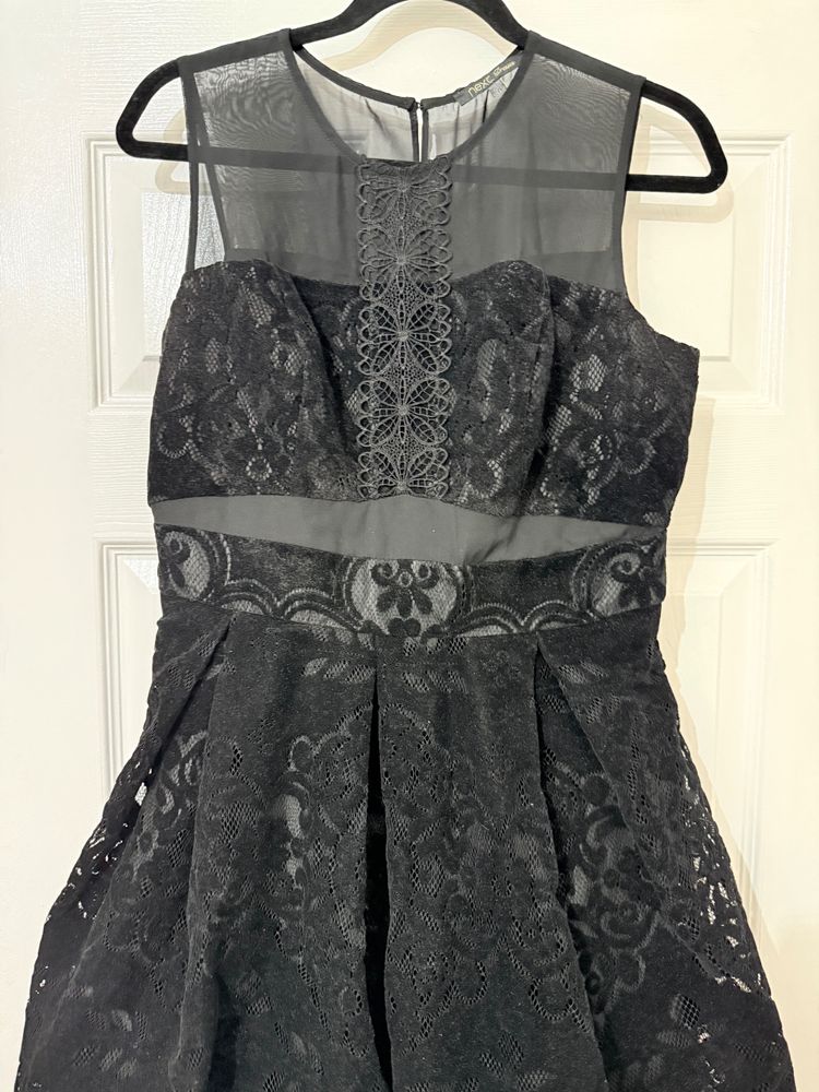 Next Black Lace Dress image 5