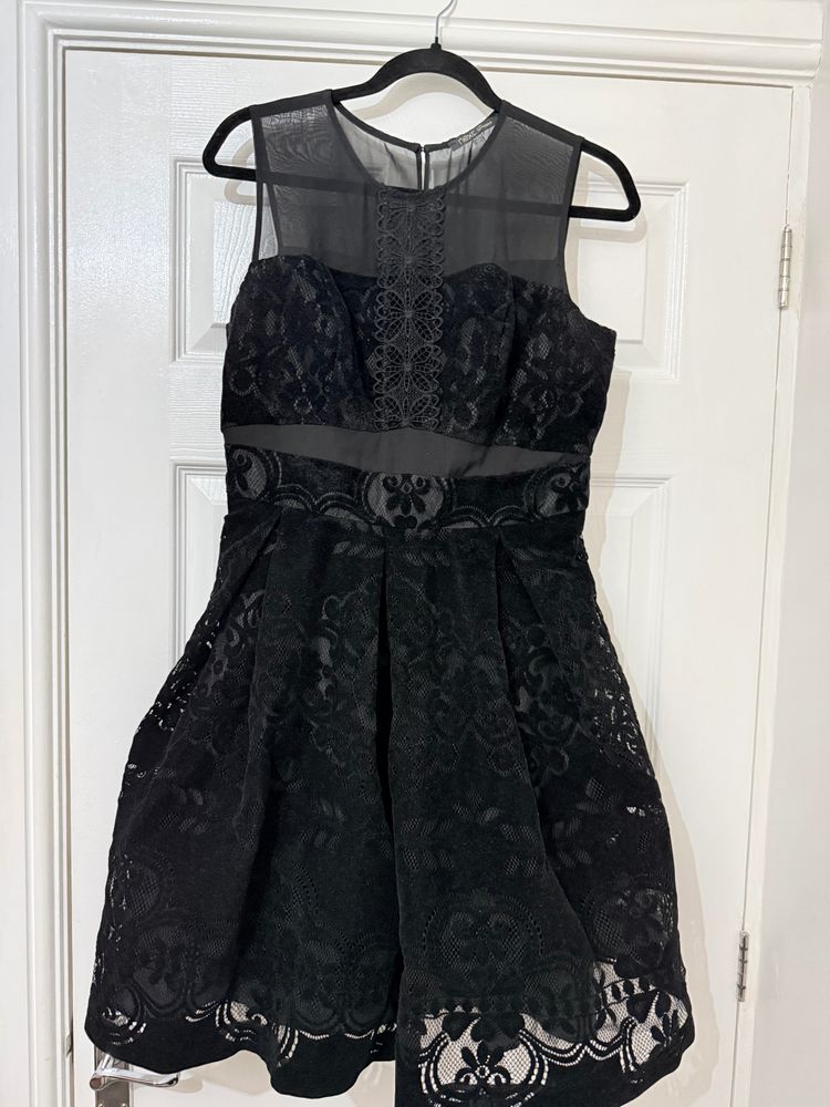 Next Black Lace Dress image 6