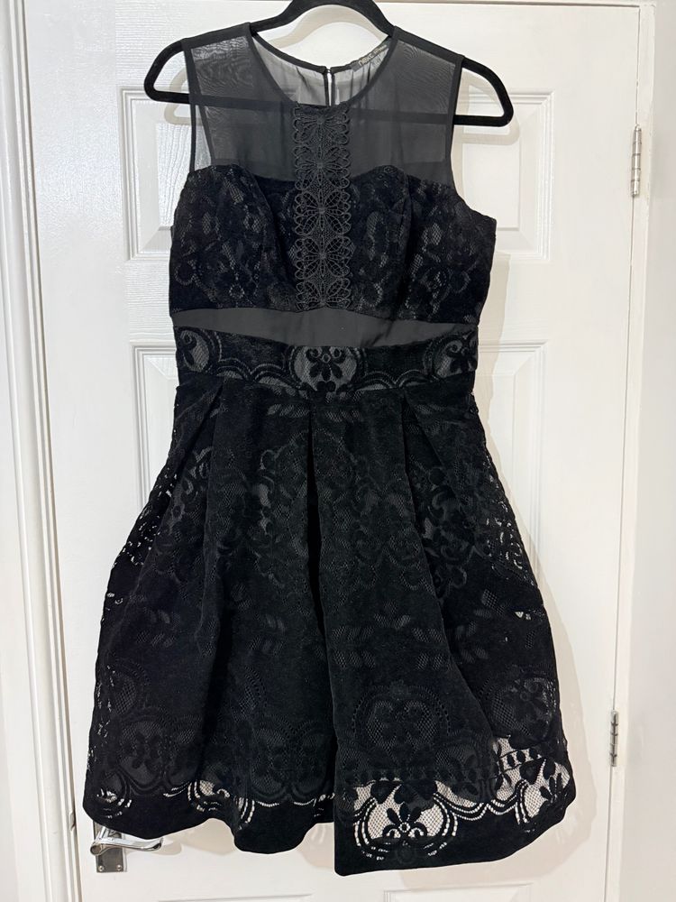 Next Black Lace Dress image 4