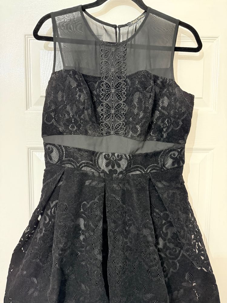 Next Next Black Lace Dress product image