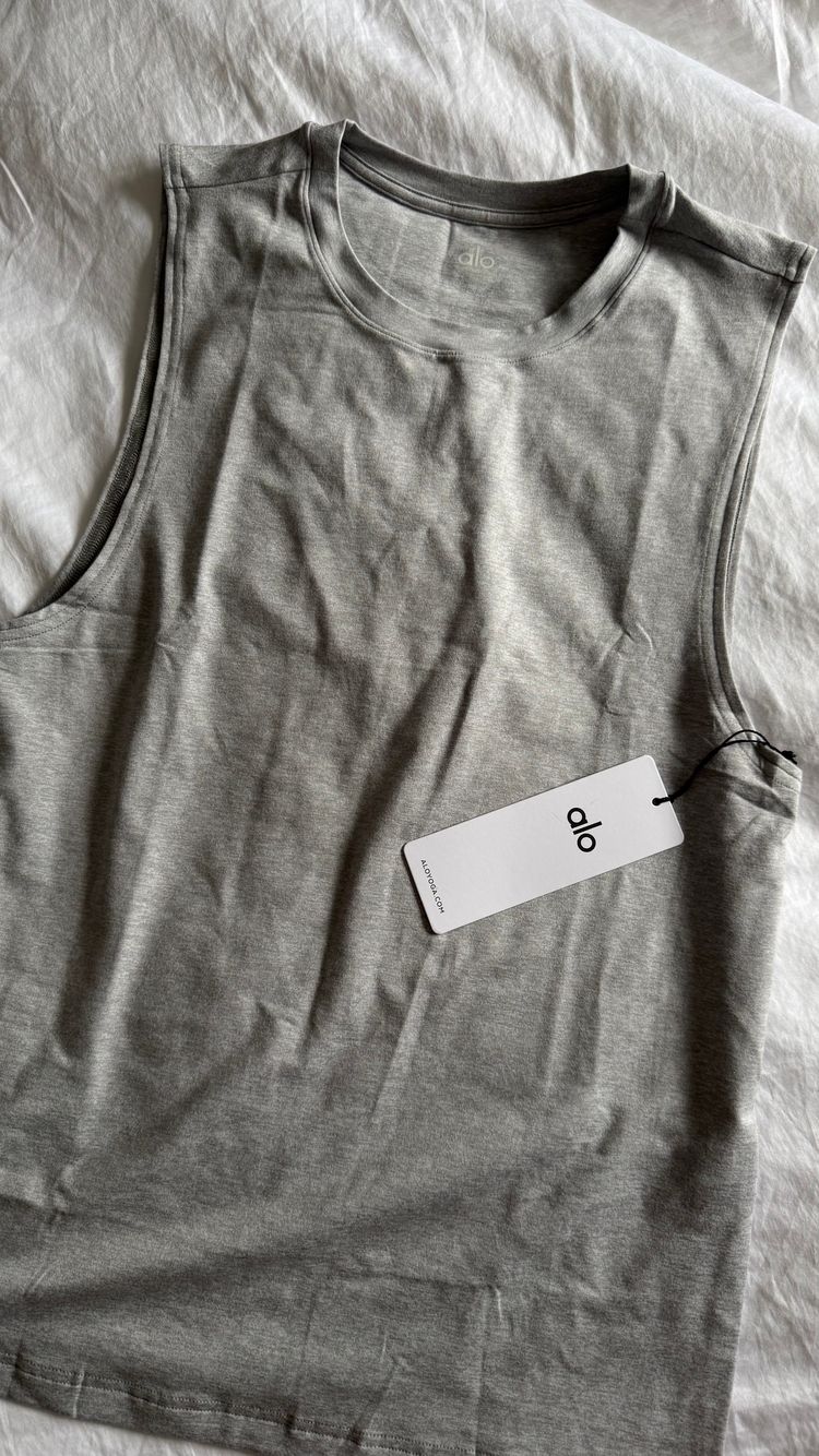Alo grey gym tank