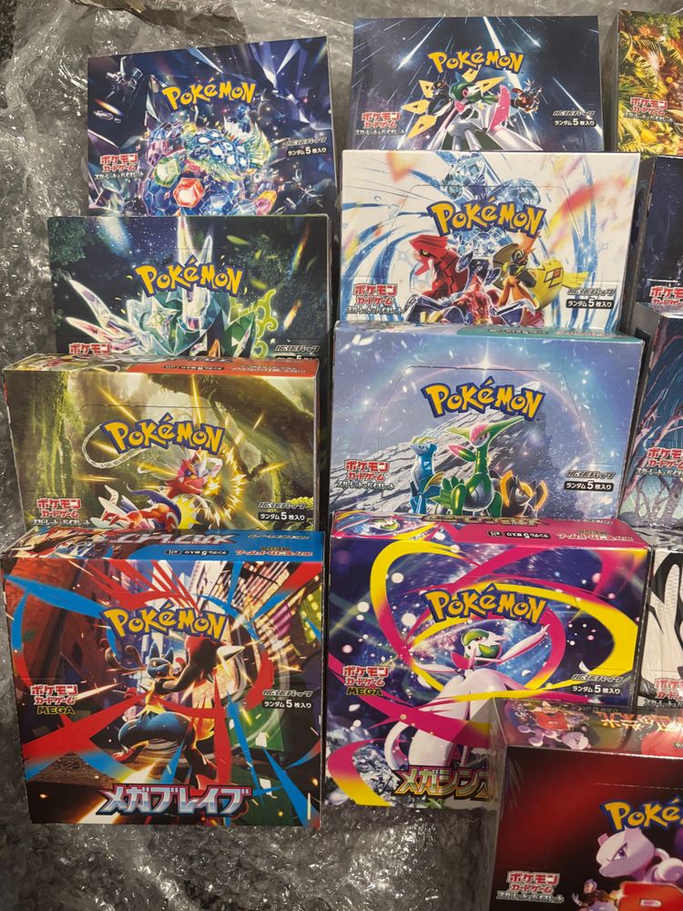 Japanese booster bundle 17 packs  3