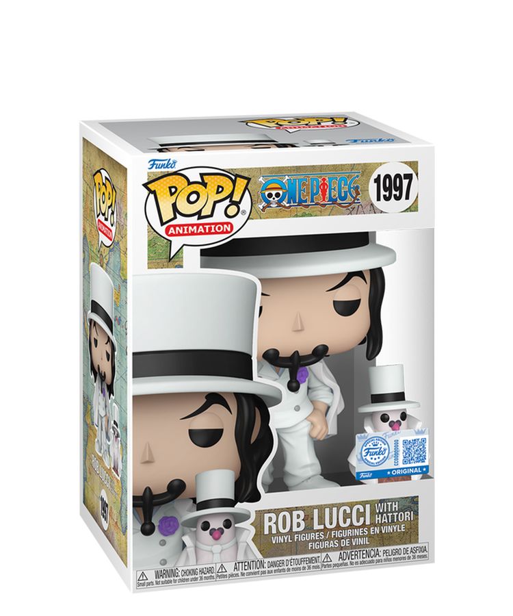🏴‍☠️ Funko POP! Animation – One Piece – Rob Lucci with Hattori Special Edition #1997 2