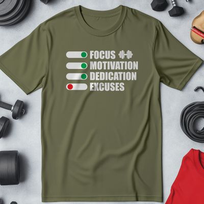 Focus, Motivation, Dedication 2