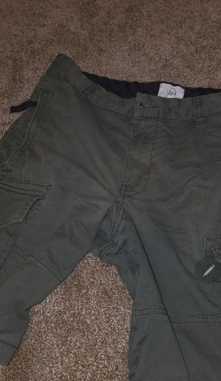 Green Cargo Pants image 1