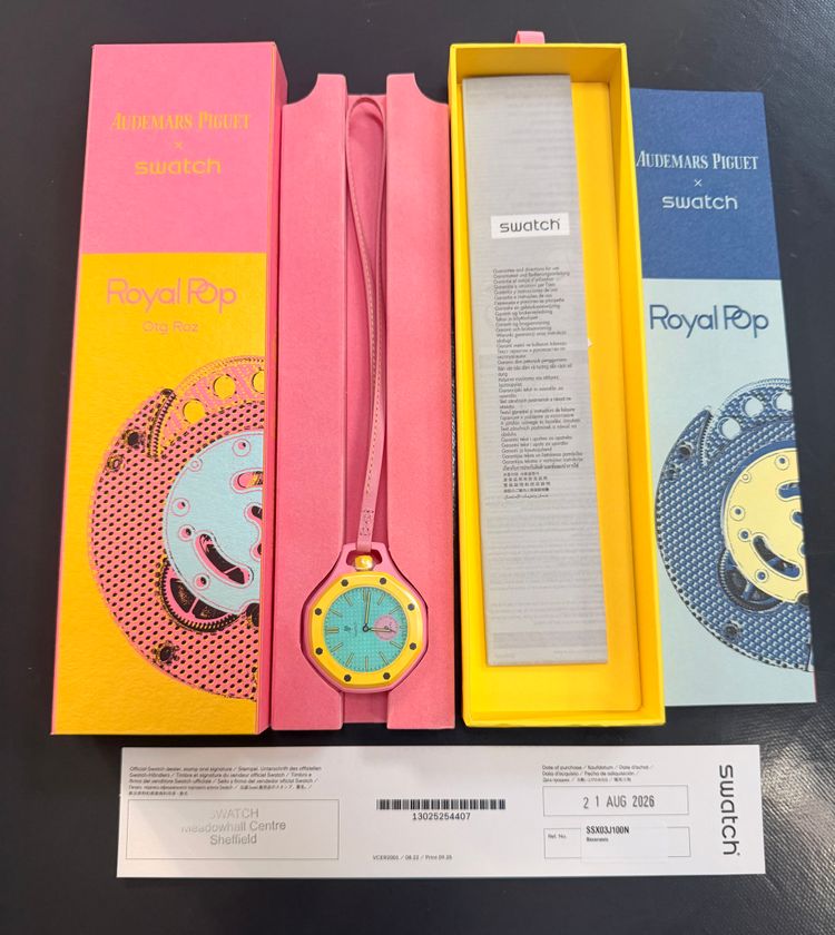 Audemars Piguet X Swatch Royal Pop Watch obraz 1