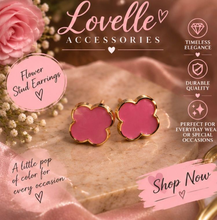 Immagine di Flower Stud Earrings 1