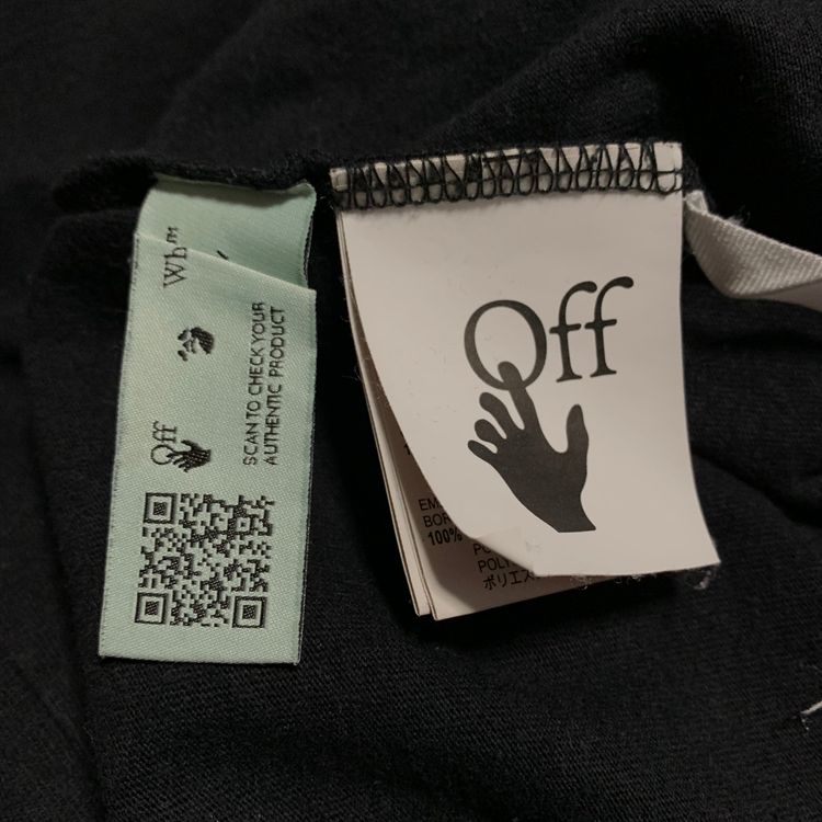 Off White Medium Trellis Worker Black Tee Virgil Abloh image 7