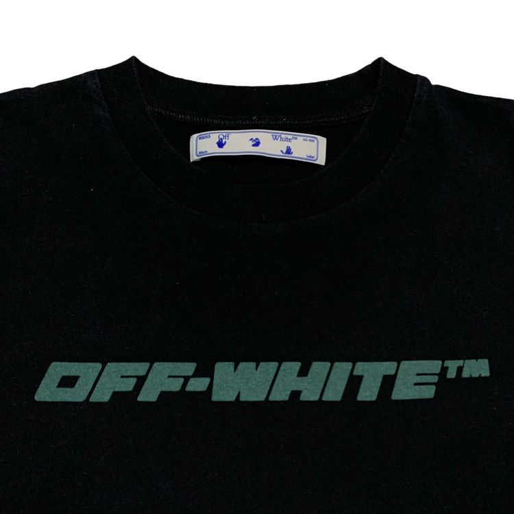 Off White Medium Trellis Worker Black Tee Virgil Abloh image 11