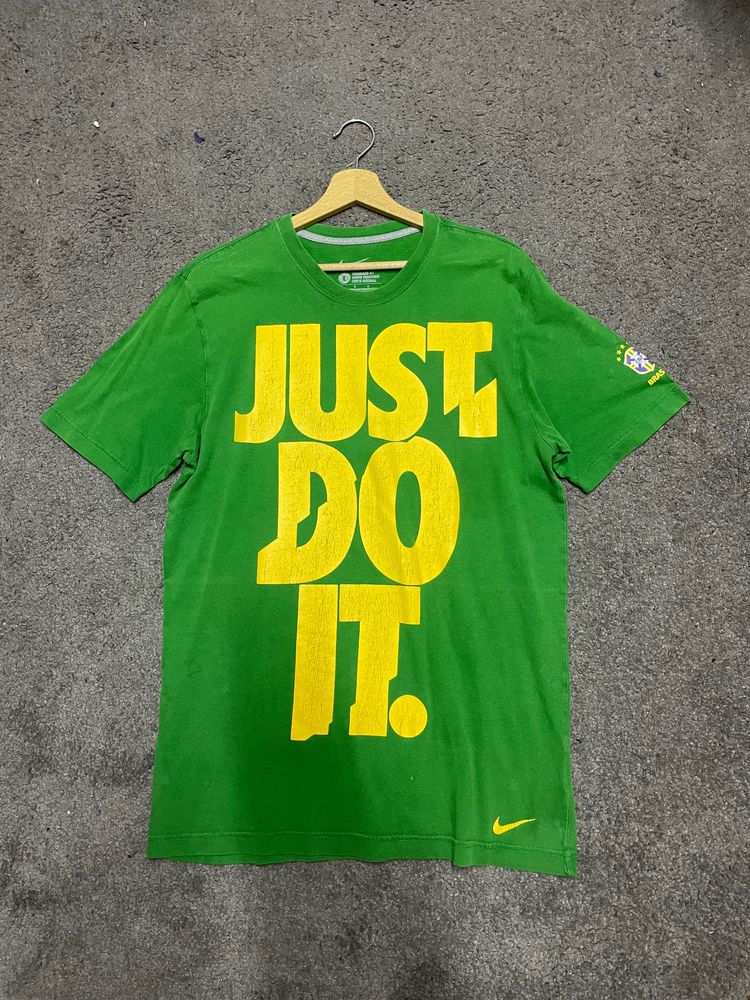 Nike Nike Brazil Green Just Do It T-Shirt product image