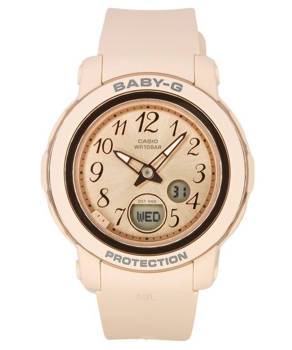 Casio Baby-G Analog Digital Resin Strap Rose Gold Dial Quartz BGA-290SA-4A 100M Womens Watch image 1
