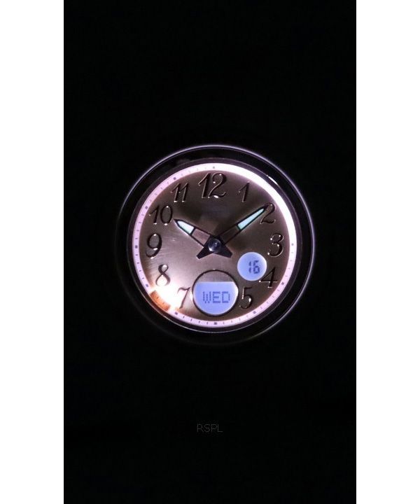 Casio Baby-G Analog Digital Resin Strap Rose Gold Dial Quartz BGA-290SA-4A 100M Womens Watch image 2