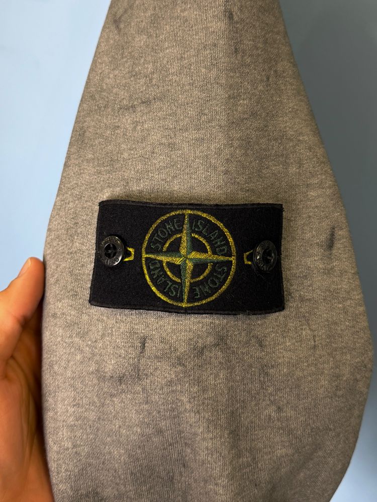 XL Stone Island Grey Dust Crewneck Sweatshirt Jumper imagen 3