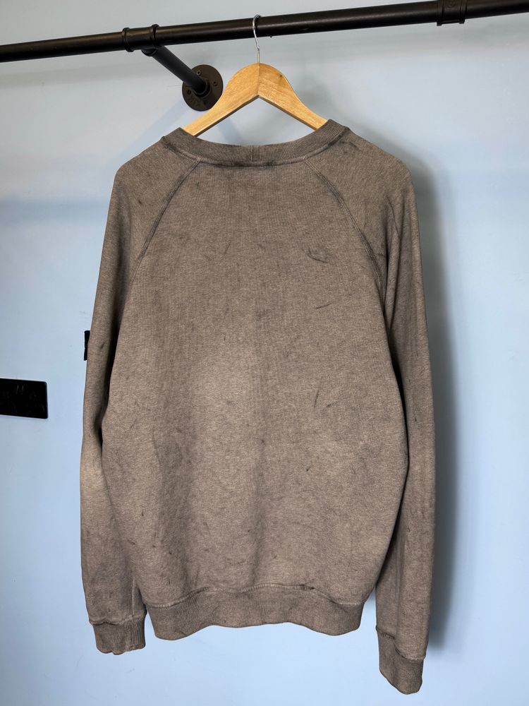 XL Stone Island Grey Dust Crewneck Sweatshirt Jumper imagen 4