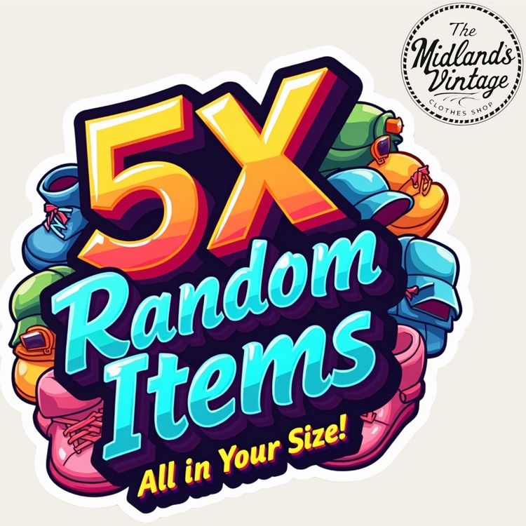 5X Random Items All in Your Size!