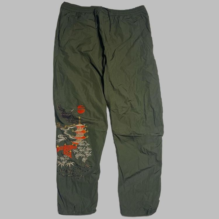 Maharishi Maharishi Embroidered Tracksuit Bottoms In Green product image