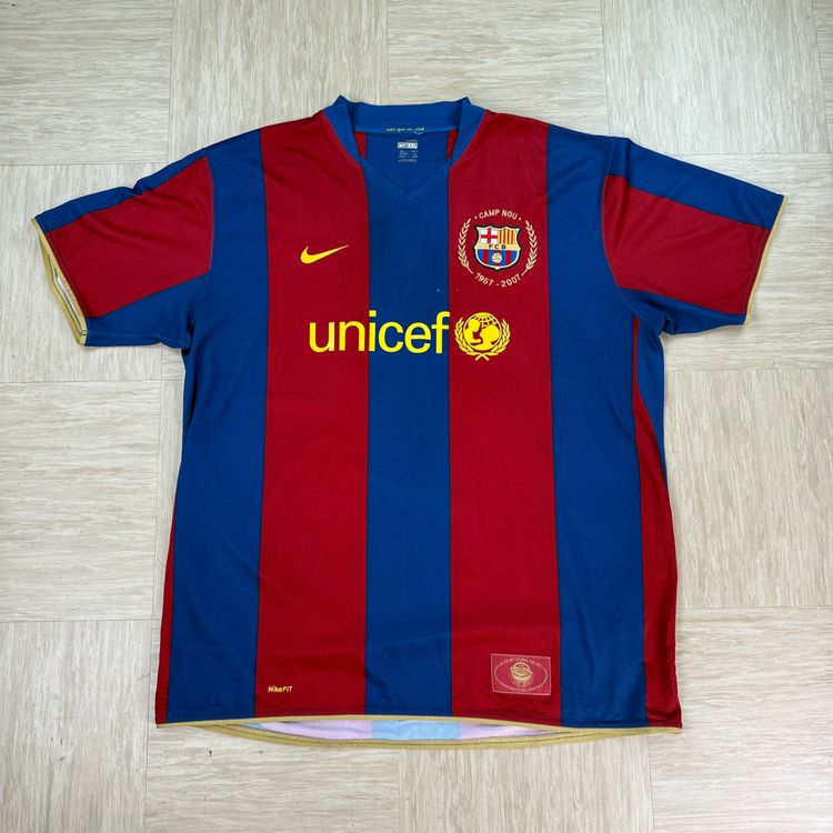 Nike FC Barcelona 2007-2008 50th anniversary home shirt (XXL)