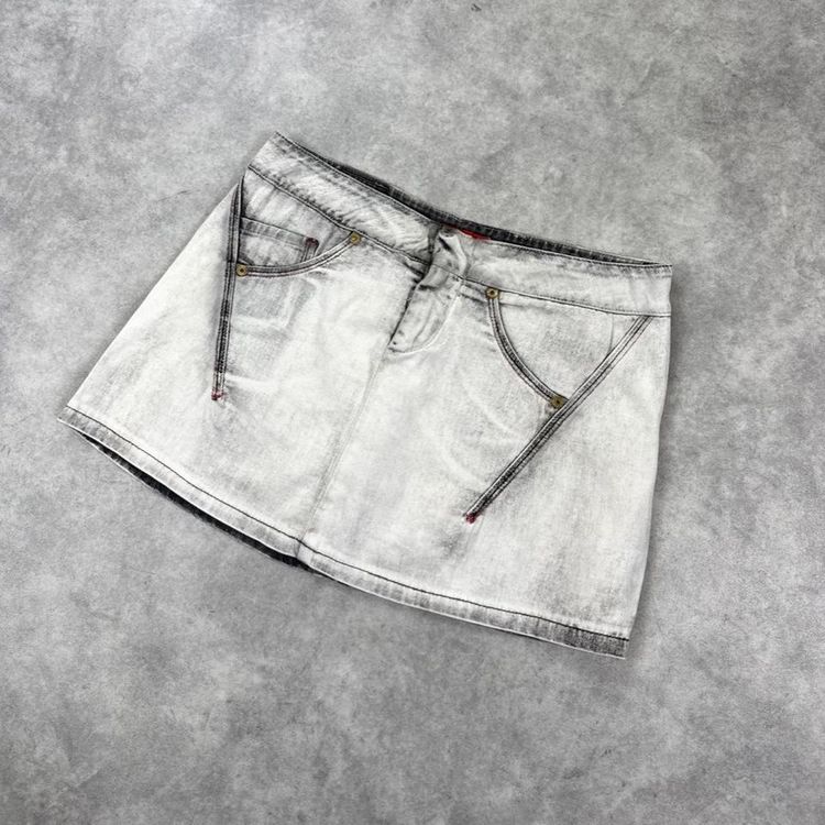 Denim miniskirt imagen 2