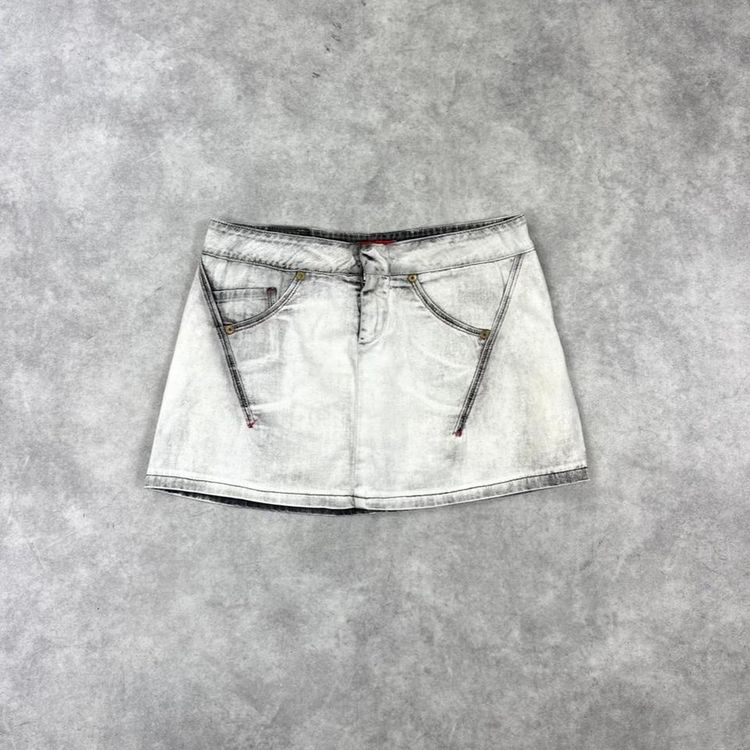 Denim miniskirt
