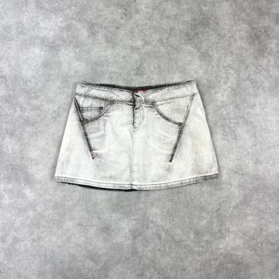 Denim miniskirt