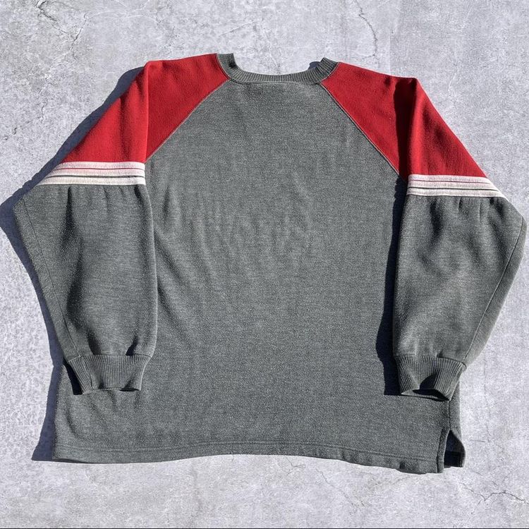 Adidas Equipment Grey and Red Sweatshirt 3